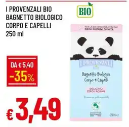 Famila I Provenzali Bio Bagnetto Biologico Corpo e Capelli offerta
