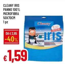 Famila CLEANY IRIS PANNO 100% MICROFIBRA 50X70CM offerta