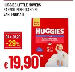 Famila Huggies Little Movers offerta