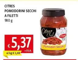 Famila CITRES POMODORINI SECCHI A FILETTI offerta