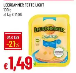 Famila LEERDAMMER FETTE LIGHT offerta