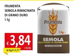 Famila FRUMENTA SEMOLA RIMACINATA DI GRANO DURO offerta