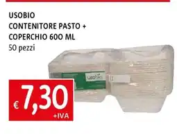Famila USOBIO CONTENITORE PASTO + COPERCHIO 600 ML offerta