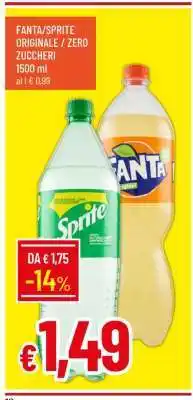 Famila Fanta/Sprite Originale / Zero Zuccheri offerta