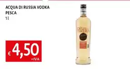 Famila ACQUA DI RUSSIA VODKA PESCA offerta