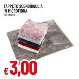 Famila TAPPETO SCENDIDOCCIA IN MICROFIBRA offerta