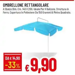 Famila OMBRELLONE RETTANGOLARE offerta