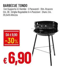 Famila BARBECUE TONDO offerta