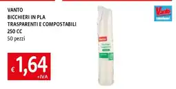 Famila VANTO BICCHIERI IN PLA offerta