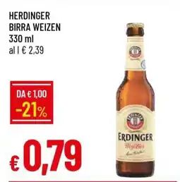Famila HERDINGER BIRRA WEIZEN offerta