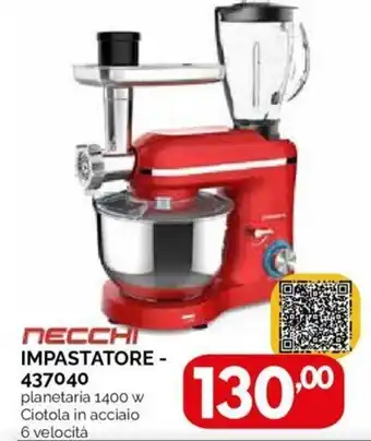 Orizzonte necchi Impastatore - 437040 offerta