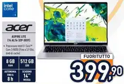 Unieuro acer ASPIRE LITE (14 AL14-32P-35ST) offerta