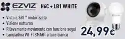 Unieuro EZVIZ H6C + LB1 WHITE offerta