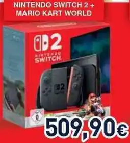 Unieuro NINTENDO SWITCH 2 + MARIO KART WORLD offerta