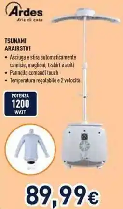Unieuro Ardes TSUNAMI ARAIRST01 offerta