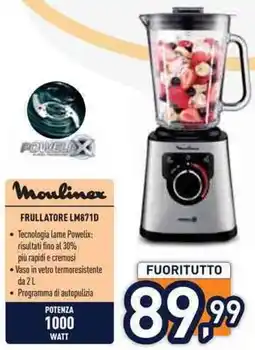 Unieuro Moulinex FRULLATORE LM871D offerta