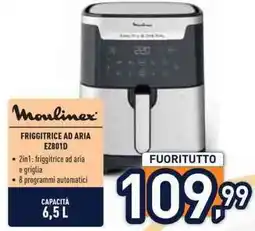Unieuro Moulinex FRIGGITRICE AD ARIA EZ801D offerta