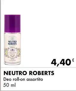 Iper Tosano NEUTRO ROBERTS Deo roll-on assortito offerta