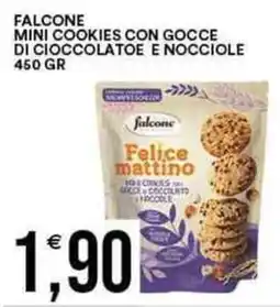 Vantaggio Cash&Carry FALCONE Mini cookies con gocce di cioccolatoe e nocciole offerta