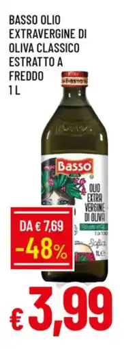 IperFamila Basso olio extravergine di oliva classico estratto a freddo offerta