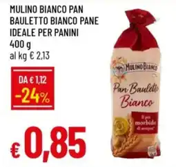 IperFamila Mulino bianco pan bauletto bianco pane ideale per panini offerta