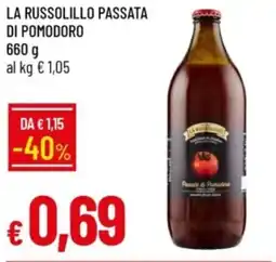 IperFamila La russolillo passata di pomodoro offerta