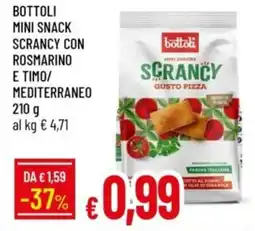 IperFamila Bottoli mini snack scrancy con rosmarino e timo/ mediterraneo offerta