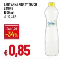 IperFamila Sant'anna fruity touch limone offerta