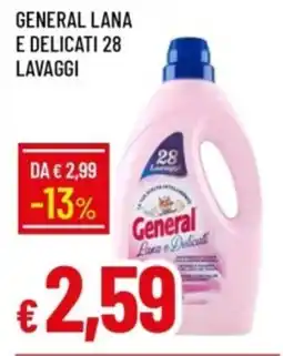 IperFamila General lana e delicati 28 lavaggi offerta