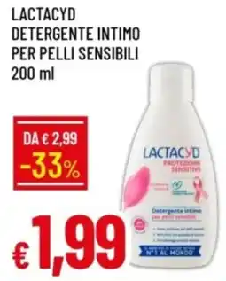 IperFamila Lactacyd detergente intimo per pelli sensibili offerta