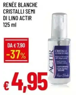 IperFamila Renée blanche cristalli semi di lino actir offerta