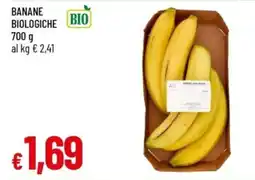IperFamila Banane biologiche offerta