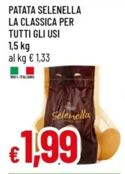 IperFamila Patata selenella la classica per tutti gli usi offerta