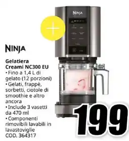 MediaWorld NINJA Gelatiera Creami NC300 EU offerta