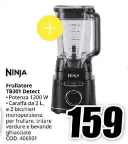 MediaWorld NINJA Frullatore TB301 Detect offerta