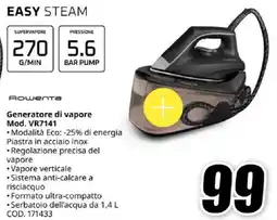 MediaWorld Rowenta Generatore di vapore Mod. VR7141 offerta
