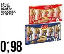 Vantaggio Cash&Carry Lago poker cacao/ nocciola offerta