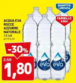 DPiù Acqua eva rocce azzurre naturale offerta