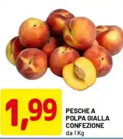 DPiù Pesche a polpa gialla confezione offerta
