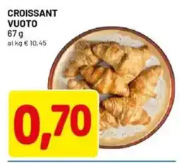 DPiù Croissant vuoto offerta