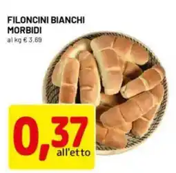 DPiù Filoncini bianchi morbidi offerta