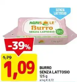 DPiù Burro senza lattosio offerta