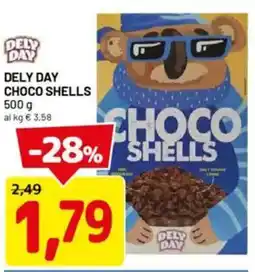 DPiù Dely day choco shells offerta
