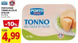 DPiù Porto rose all'olio di oliva offerta
