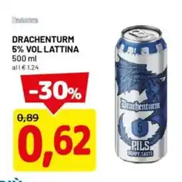 DPiù Drachenturm 5% vol lattina offerta