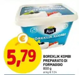 DPiù Boreklik kombi preparato di formaggio offerta
