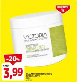 DPiù Thalasso scrub drenante rimodellante offerta