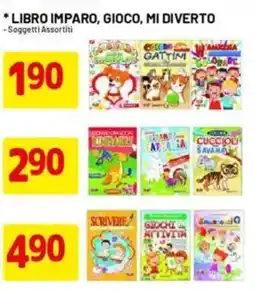 DPiù Libro imparo, gioco, mi diverto offerta