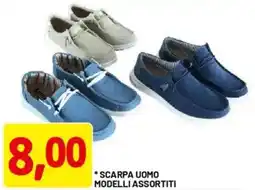 DPiù Scarpa uomo modelli assortiti offerta