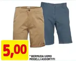 DPiù Bermuda uomo modelli assortiti offerta